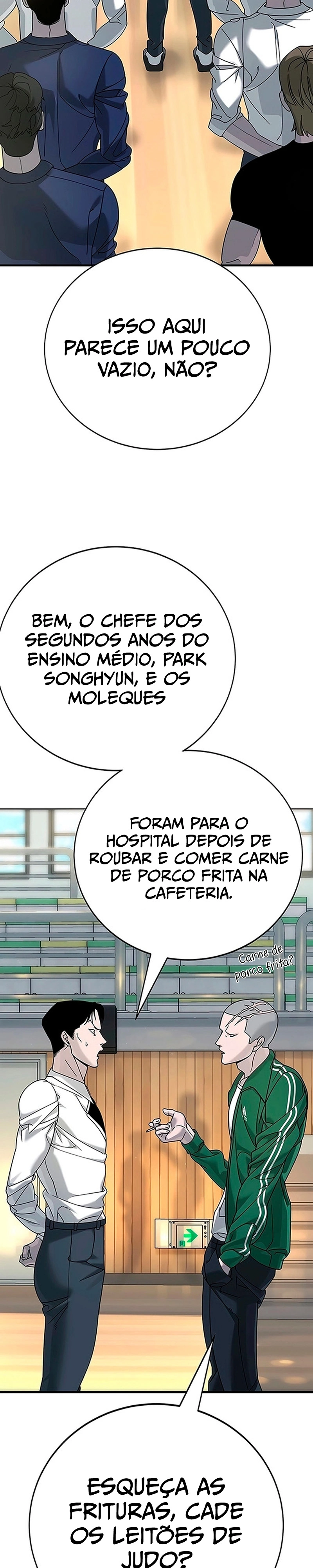 Página 4 - Conquista do Ensino Médio: A Batalha Contra os Valentões Cap. 3