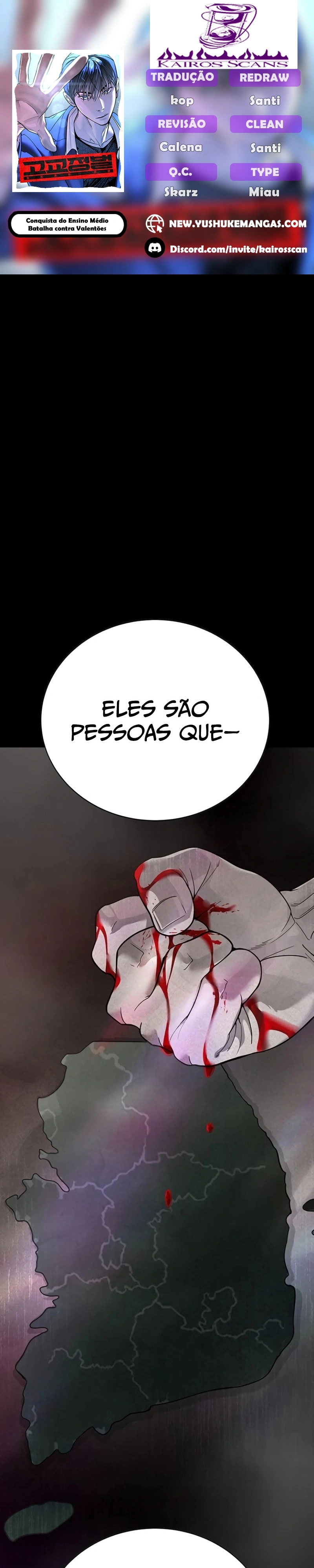 Página 1 - Conquista do Ensino Médio: A Batalha Contra os Valentões Cap. 4