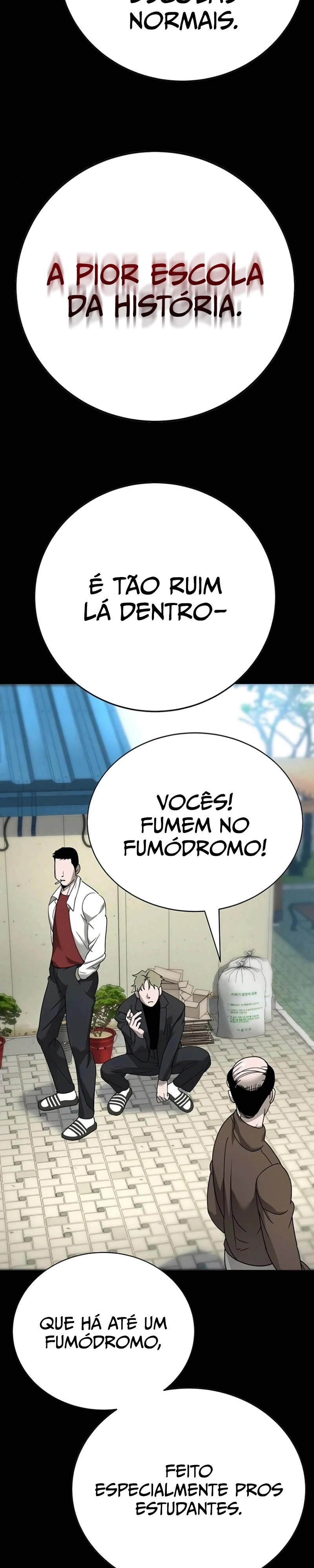Página 20 - Conquista do Ensino Médio: A Batalha Contra os Valentões Cap. 5